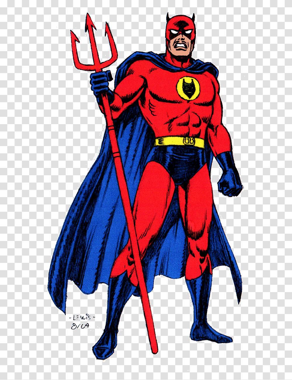 El Diablo Superhero, Apparel, Person, Human Transparent Png