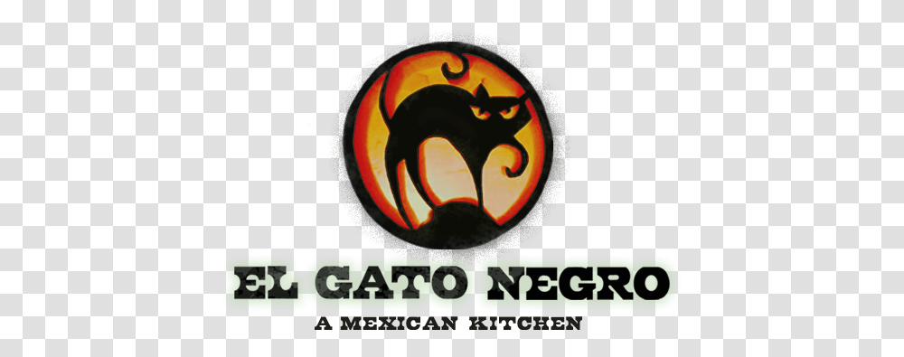 El Gato Negro A Mexican Kitchen El Gato Negro New Orleans, Text, Hand, Symbol, Animal Transparent Png