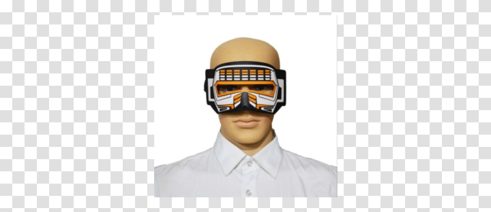 El Mask Orange Mask Gentleman, Person, Helmet, Shirt Transparent Png