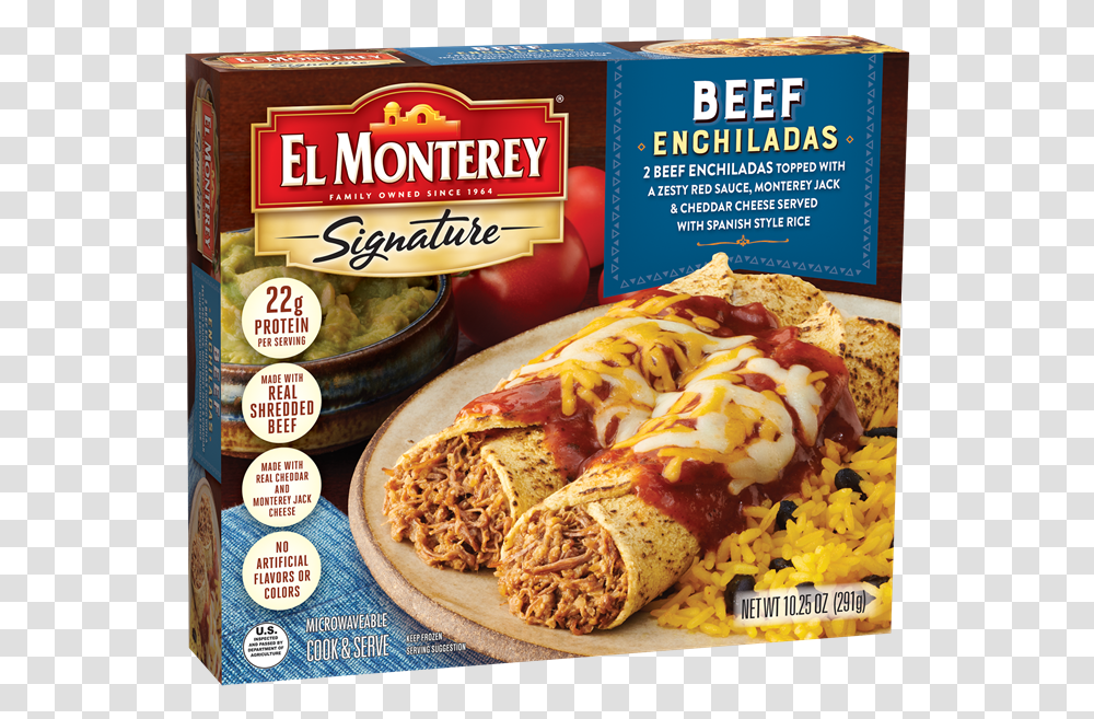 El Monterey Beef Enchiladas, Burrito, Food, Pizza, Hot Dog Transparent Png