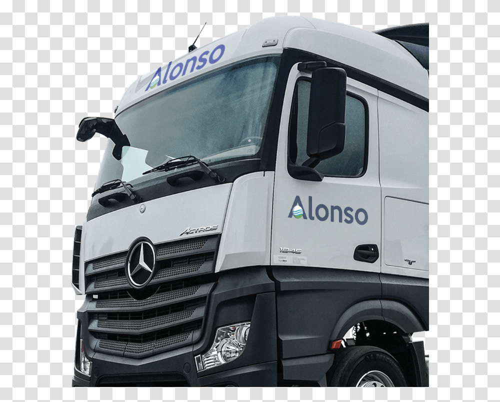 El Mosca Mercedes Actros, Truck, Vehicle, Transportation, Van Transparent Png