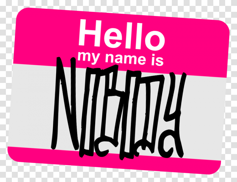El Primer Teaser De Hello My Name Name Tag Template Green, Label, Incense, Poster Transparent Png