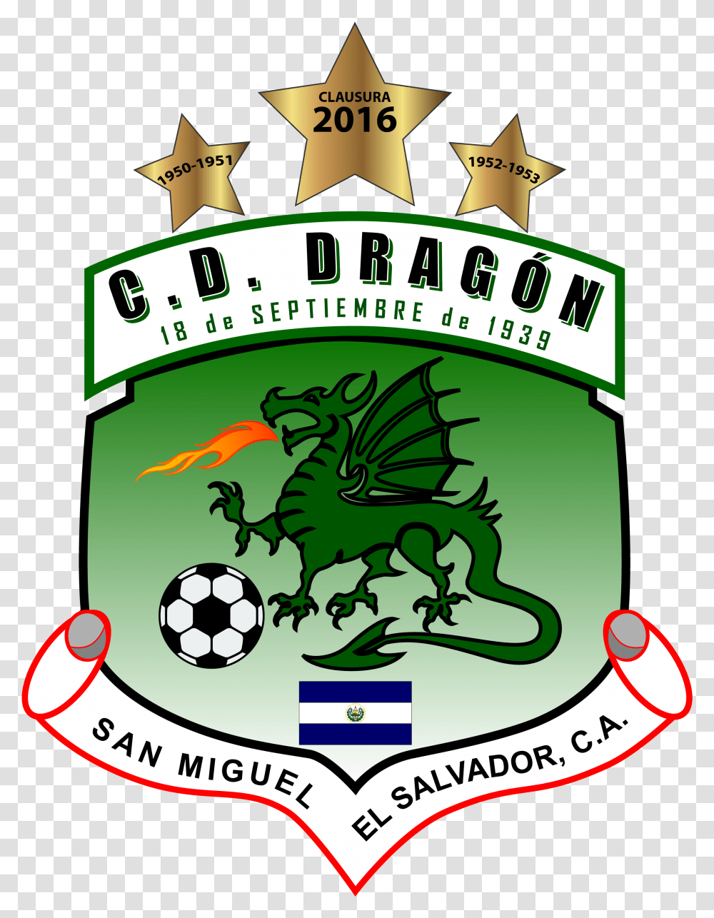 El Salvador Cd Dragon Cd Dragon, Label, Soccer Ball, Plant Transparent Png