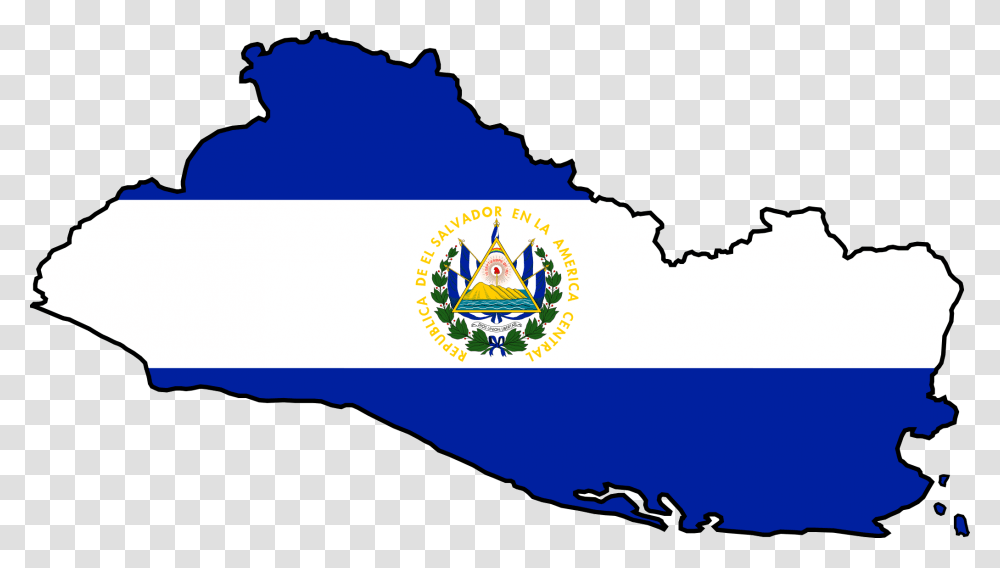 El Salvador Flag Country, Outdoors, Nature, Sea, Water Transparent Png