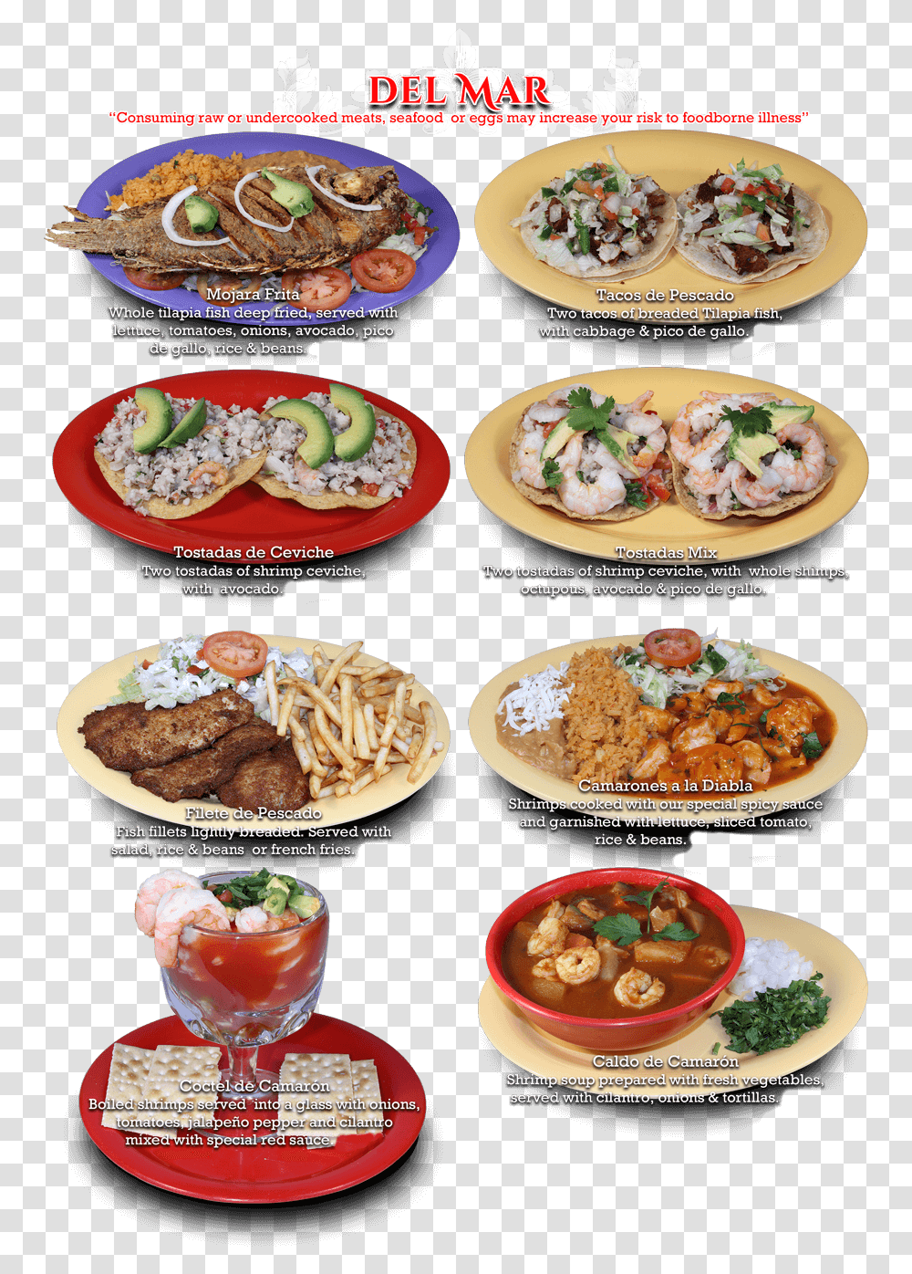 El Totrito Side Dish, Menu, Bowl, Meal Transparent Png
