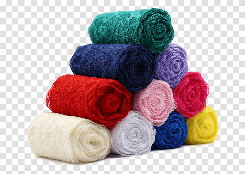 Elastic Lace Crafts Household Supply, Blanket, Towel, Bath Towel Transparent Png