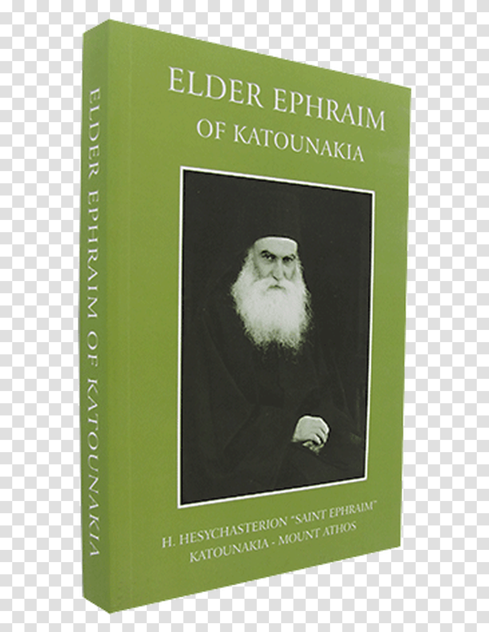 Elder Ephraim Of Katounakia Sophisticated, Face, Text, Beard, Poster Transparent Png