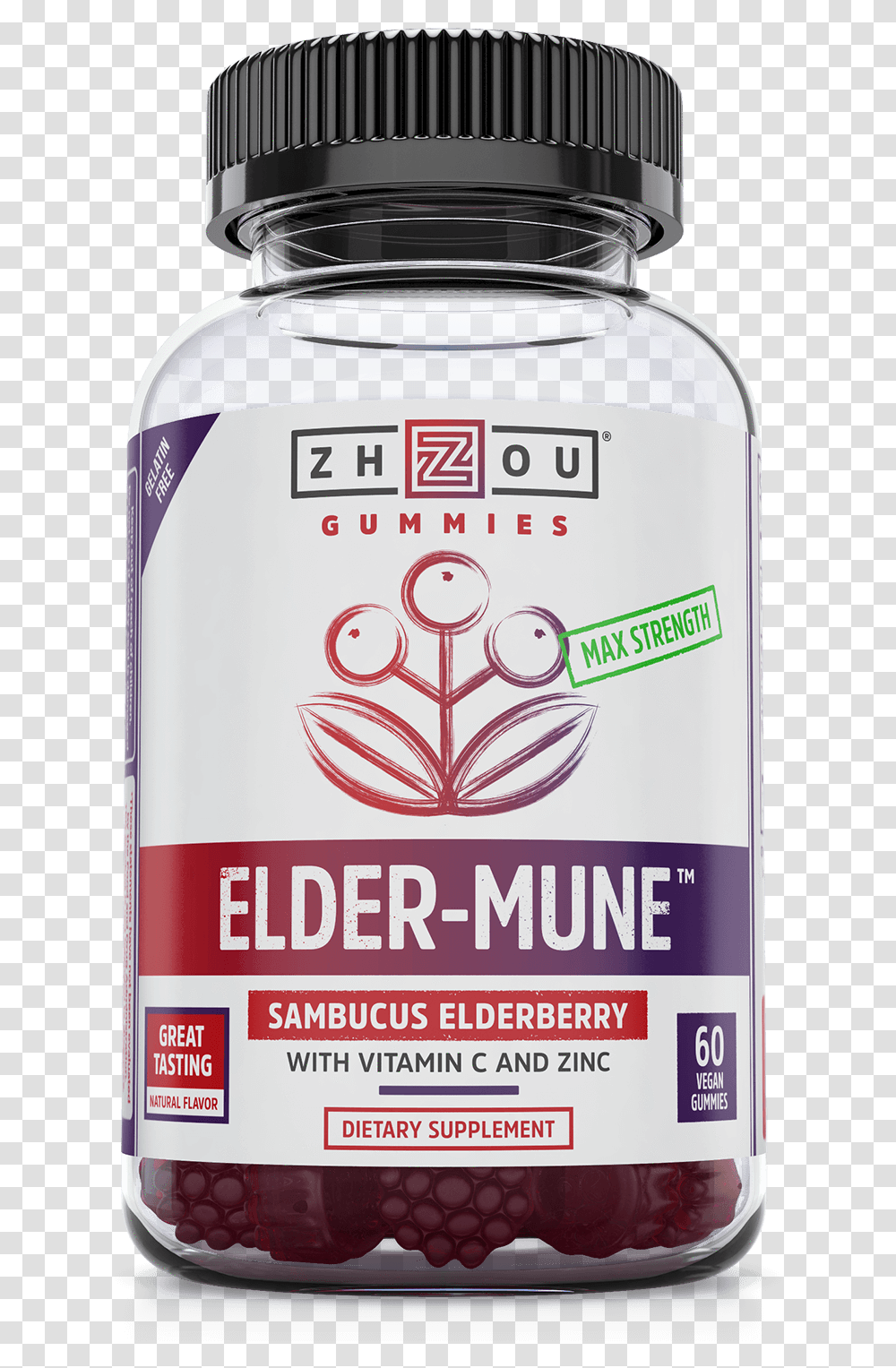 Elder Mune Elderberry GummiesClass Lazyload Lazyload Elder Mune, Liquor, Alcohol, Beverage, Drink Transparent Png