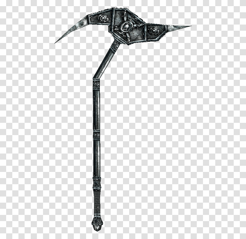 Elder Scrolls Ancient Pickaxe, Lamp Post, Hammer, Tool, Gun Transparent Png