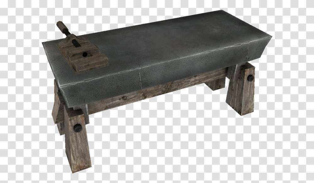 Elder Scrolls Blacksmith Workbench, Furniture, Table, Coffee Table, Tabletop Transparent Png