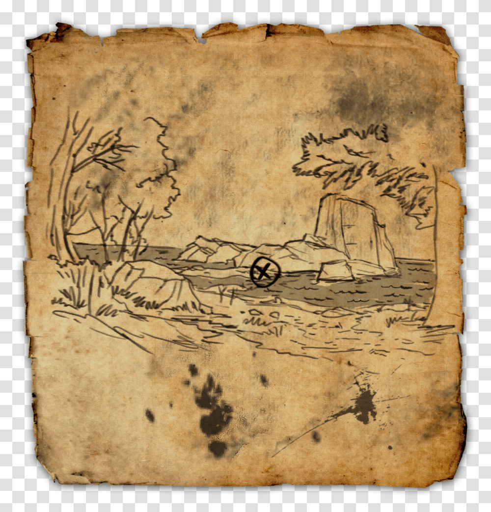 Elder Scrolls Clockwork City Treasure Maps, Rug, Painting Transparent Png