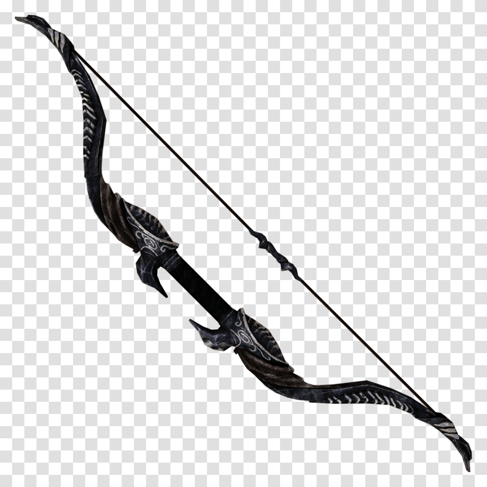 Elder Scrolls Ebony Bow Skyrim, Staircase, Weapon, Weaponry, Tool Transparent Png
