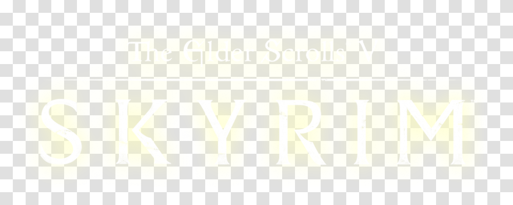 Elder Scrolls Logo Elder Scrolls Skyrim Logo, Number, Alphabet Transparent Png