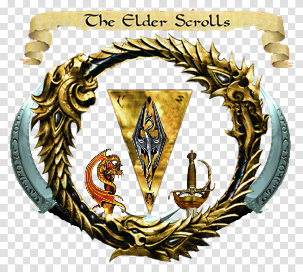 Elder Scrolls Online, Logo, Trademark, Emblem Transparent Png