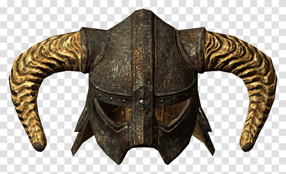 Elder Scrolls Skyrim Helmet Close Up Skyrim Iron Helmet, Bronze, Armor, Horse, Mammal Transparent Png