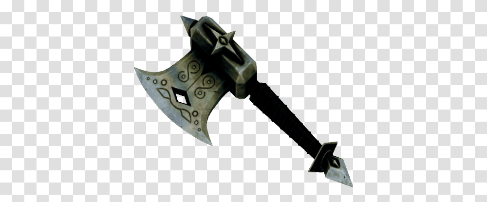 Elder Scrolls Steel Hand Axe, Tool, Gun, Weapon, Weaponry Transparent Png