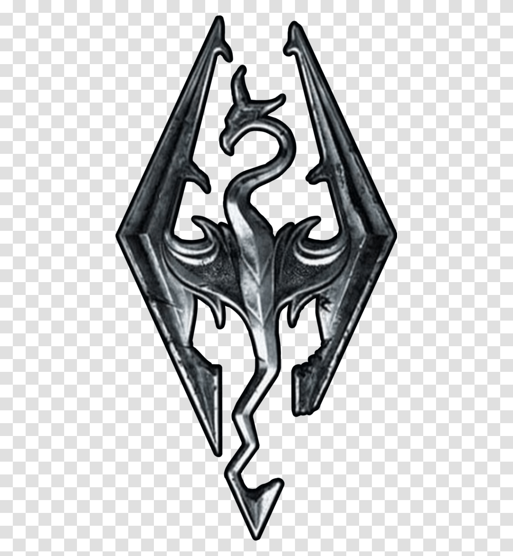 Elder Scrolls Symbol Download Imperial Legion Skyrim Symbol, Gun, Weapon, Weaponry, Emblem Transparent Png