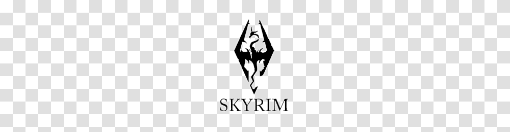 Elder Scrolls V Skyrim Kinect Integration, Stencil, Logo Transparent Png