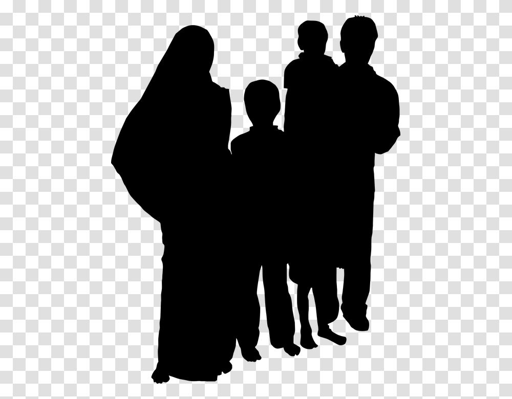 Elderly Couple Silhouette, Gray, World Of Warcraft Transparent Png