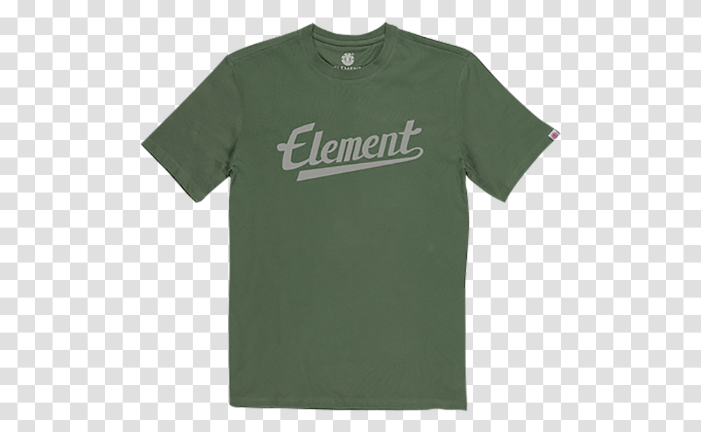 Ele Script Tee Medium Laurel Wreath GreenClass Active Shirt, Apparel, Sleeve, T-Shirt Transparent Png