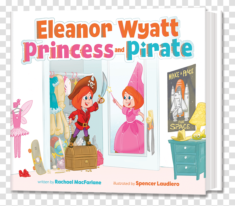 Eleanor Wyatt 3d Book Rachel Mcfarlane Childrens Book, Hat, Photo Booth, Person Transparent Png