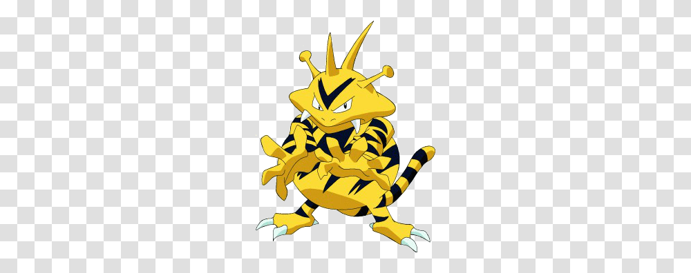 Electabuzz Pokemon Pokedex From Kanto, Wasp, Bee, Insect, Invertebrate Transparent Png