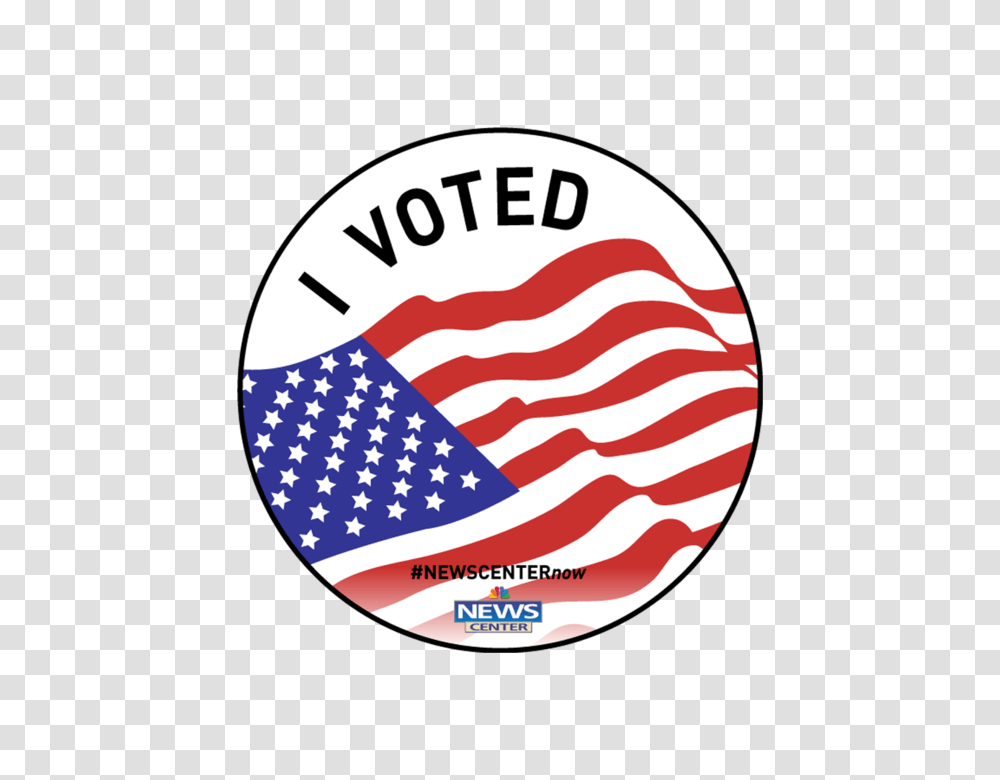 Election Heres Your Virtual I Voted Sticker Share It, Flag, American Flag, Logo Transparent Png