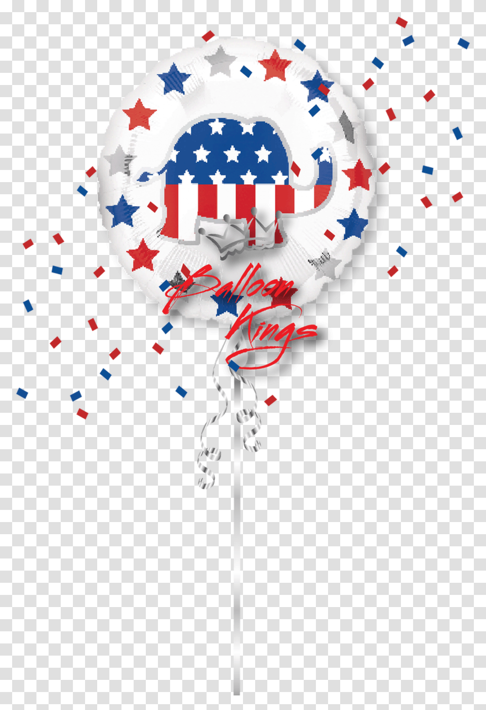 Election Republican Elephant Graphic Design, Paper, Confetti, Ball, Poster Transparent Png
