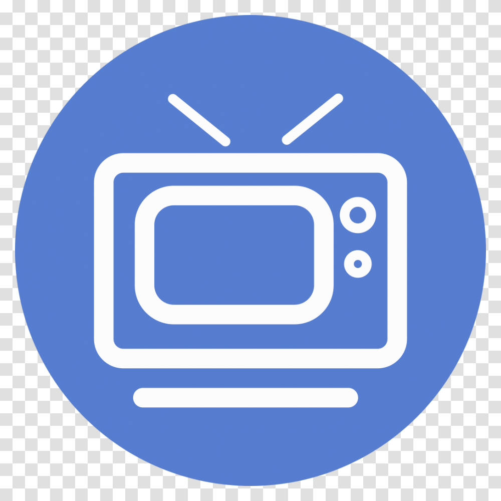 Election Television Outline Icon Circle, Electronics, Camera, Security, Logo Transparent Png