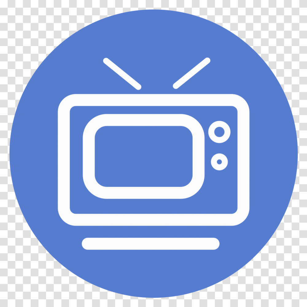 Election Television Outline Icon Circle, Electronics, Camera, Security, Logo Transparent Png