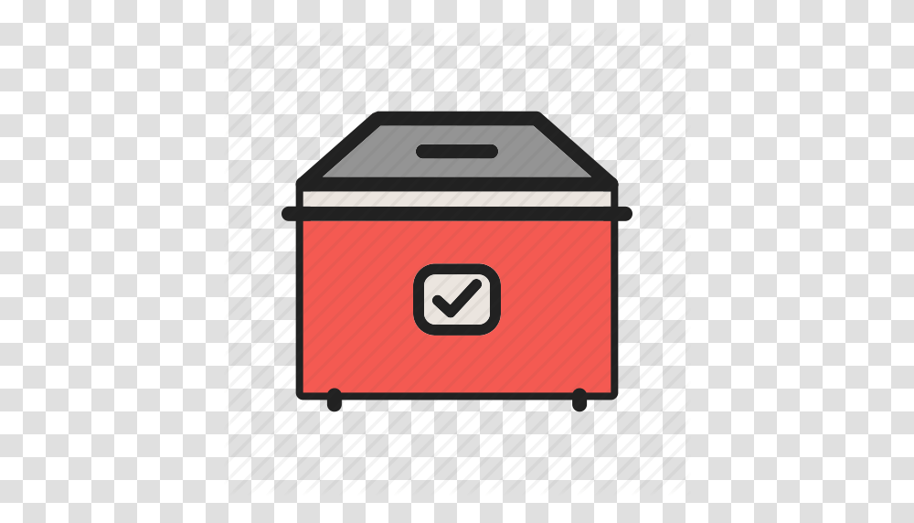 Elections Filled Line, Label, Mailbox, Tin Transparent Png