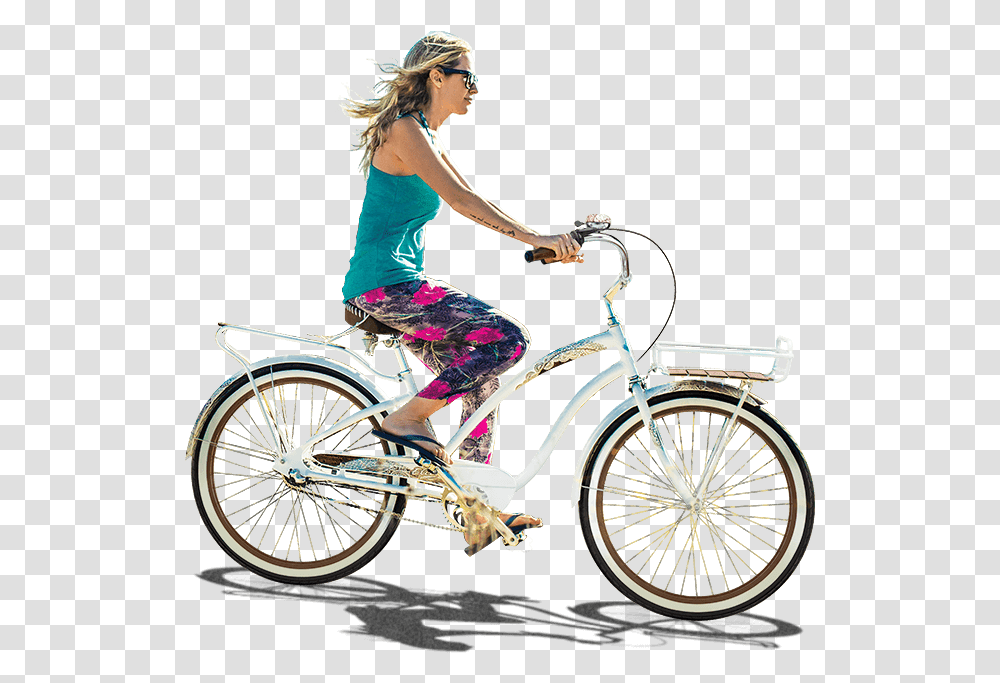 Electra Koa 3i Ladies, Person, Bicycle, Vehicle, Transportation Transparent Png