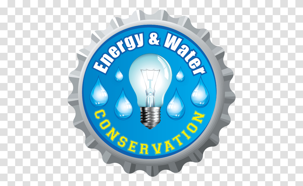Electric Amp Water Conservation Tips 7g Distributing, Light, Lightbulb, Label Transparent Png
