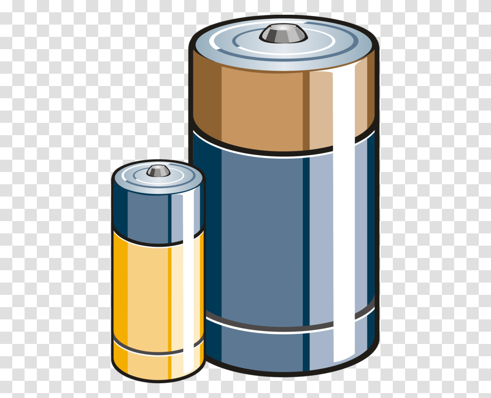 Electric Battery Electricity Lithium Ion Battery Rechargeable, Tin, Can, Cylinder, Barrel Transparent Png