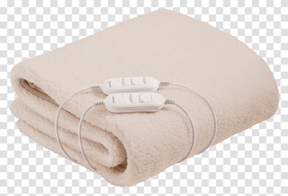 Electric Blanket Sencor Sub Heating Blanket, Bath Towel, Cushion, Pillow Transparent Png
