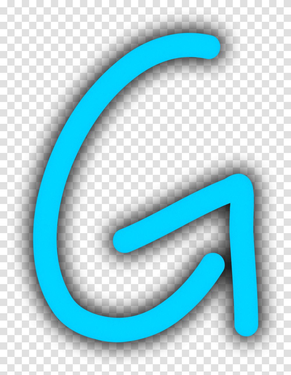 Electric Blue, Alphabet, Light Transparent Png