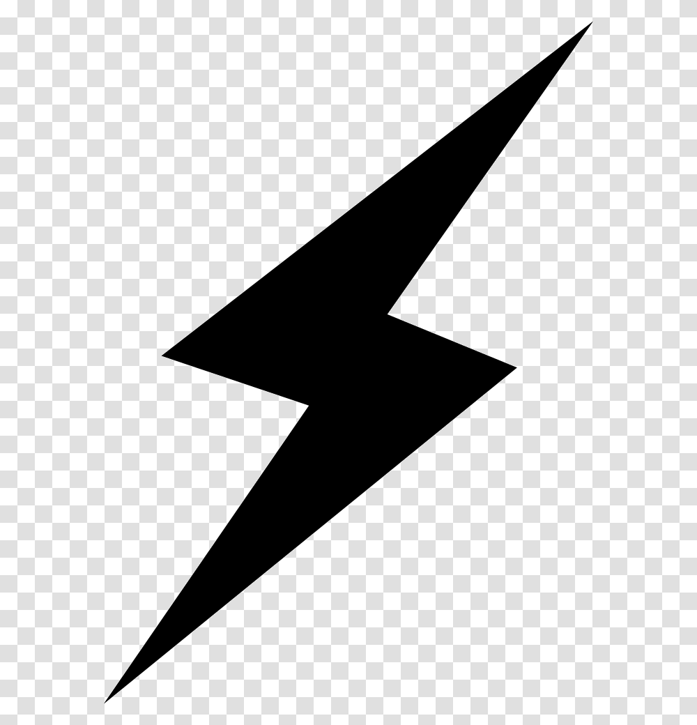 Electric Bolt Rayo Icono, Star Symbol, Arrow, Triangle Transparent Png