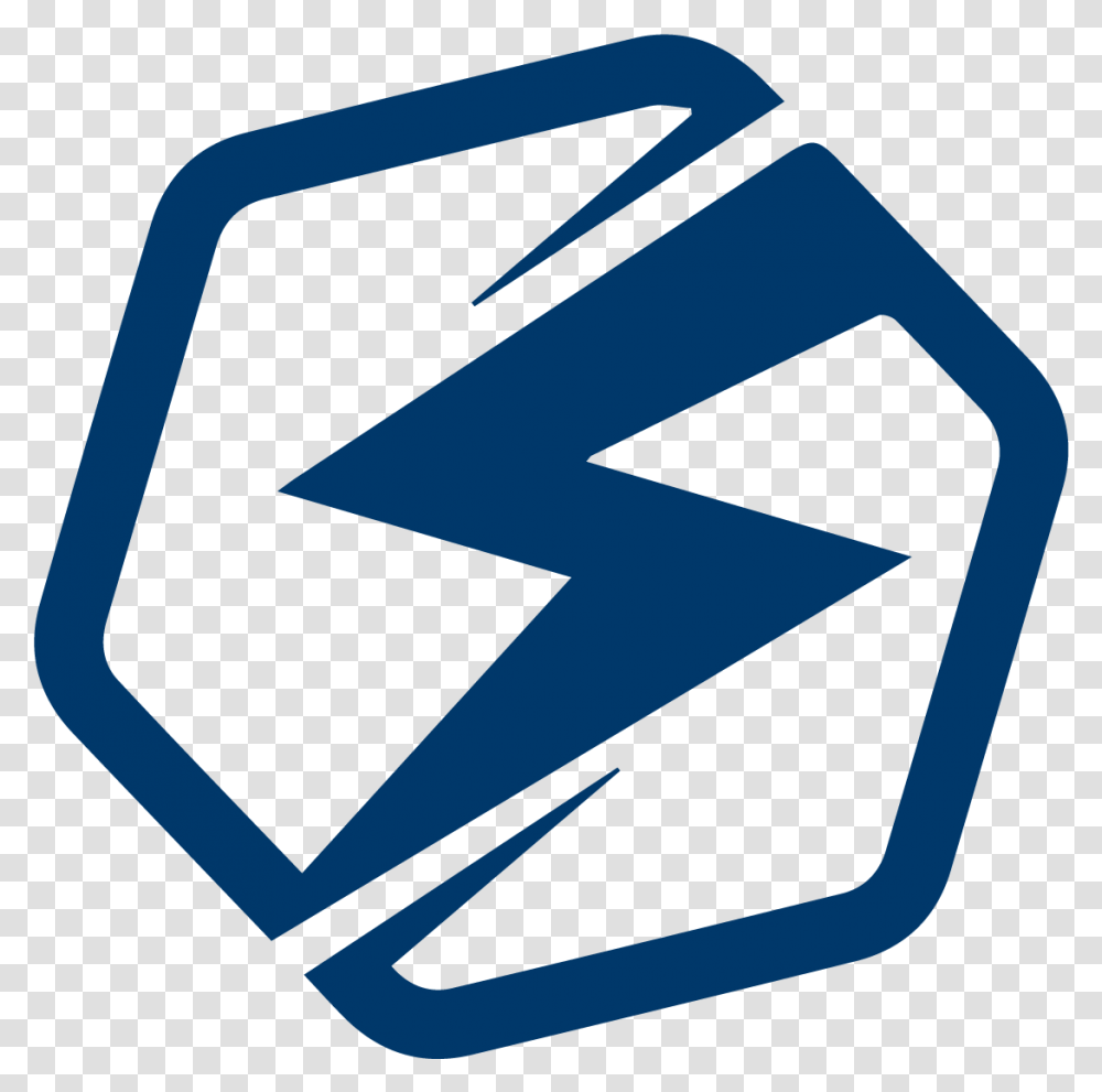 Electric Bolt, Logo, Trademark, Recycling Symbol Transparent Png