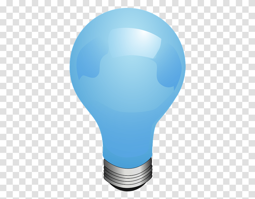 Electric Bulb Background Light Blue Light Bulb, Lightbulb, Balloon Transparent Png