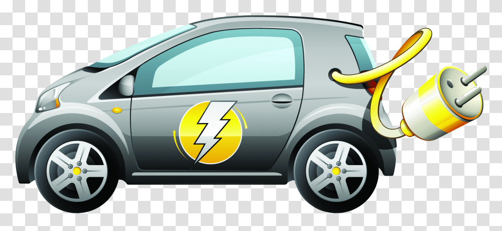 Electric Car Electrical Car, Alloy Wheel, Spoke, Machine, Tire Transparent Png