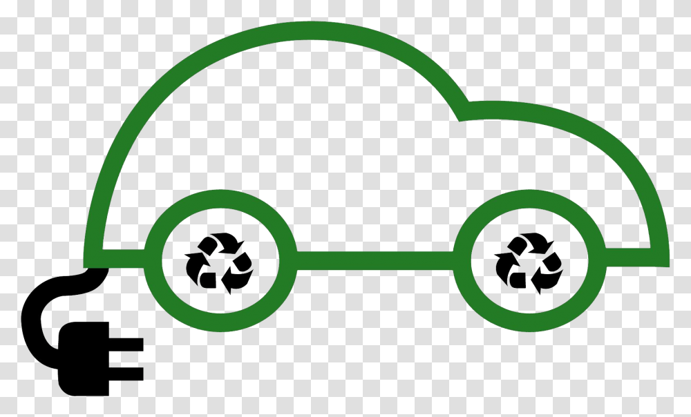 Electric Car, Transport, Recycling Symbol, Lawn Mower Transparent Png