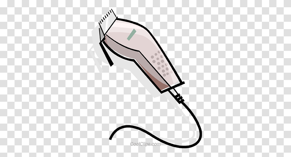 Electric Clippers Royalty Free Vector Clip Art Illustration, Adapter, Plug Transparent Png