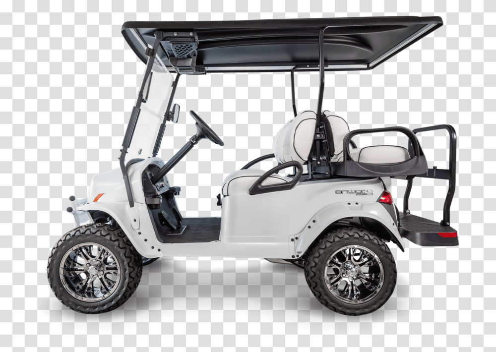Electric Club Car Onward Lifted Snow Storm, Golf Cart, Vehicle, Transportation, Lawn Mower Transparent Png