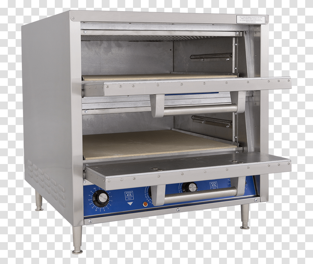 Electric Countertop Pizza Oven Dp 2 Pn370dp210 Bakers Pride Pizza Oven, Appliance, Microwave, Burner, Electrical Device Transparent Png