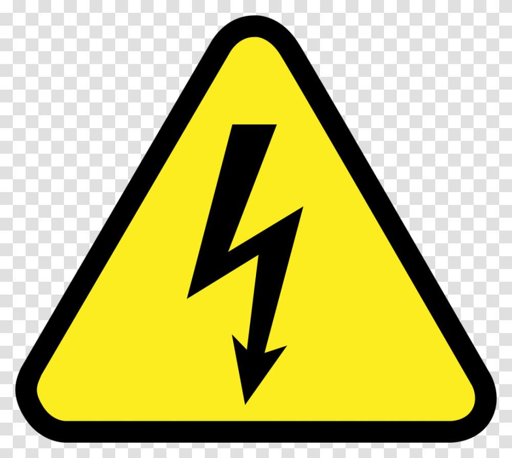 Electric Danger Sign, Triangle, Number Transparent Png