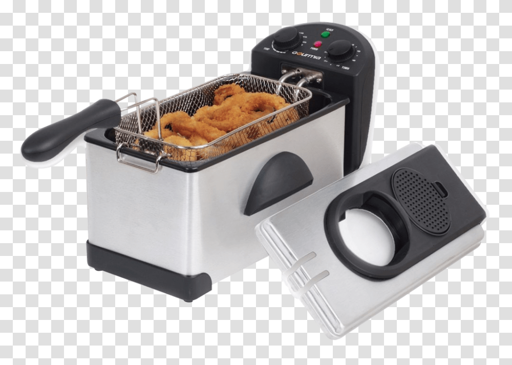 Electric Deep Fryer, Electronics, Appliance, Toaster, Sink Faucet Transparent Png