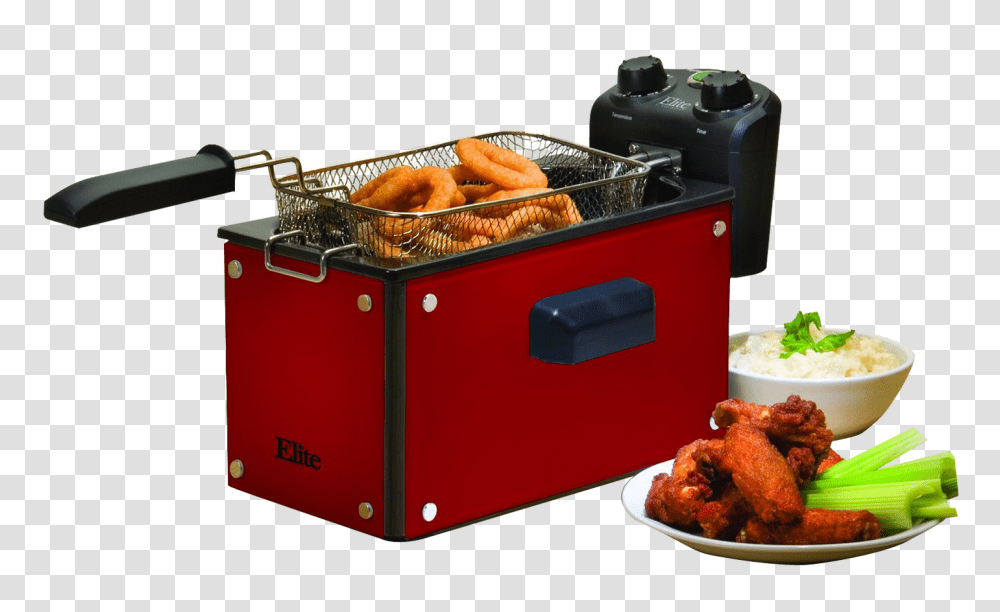 Electric Deep Fryer, Electronics, Food, Fried Chicken, Bird Transparent Png