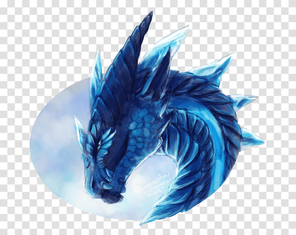 Electric Dragon Blue Ice Dragon, Bird, Animal Transparent Png