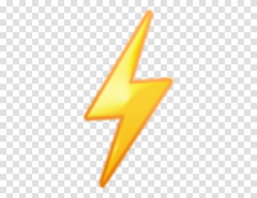 Electric Emojipedia Lightning High Potential Voltage Emoji Relampago, Star Symbol, Leaf, Plant Transparent Png