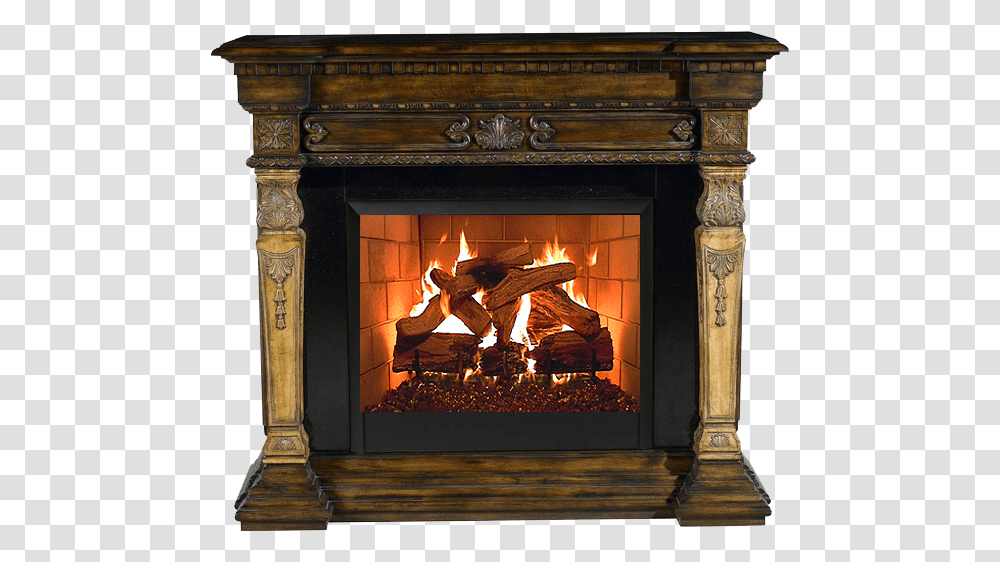 Electric Fireplace Mantel Insert Chimney Fire Place Clip Art, Indoors, Hearth, Altar, Church Transparent Png